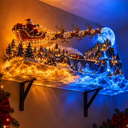 SantaCorner™ - Christmas Wall Shelf