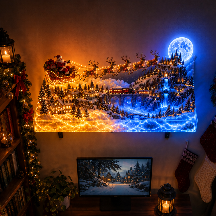 SantaCorner™ - Christmas Wall Shelf